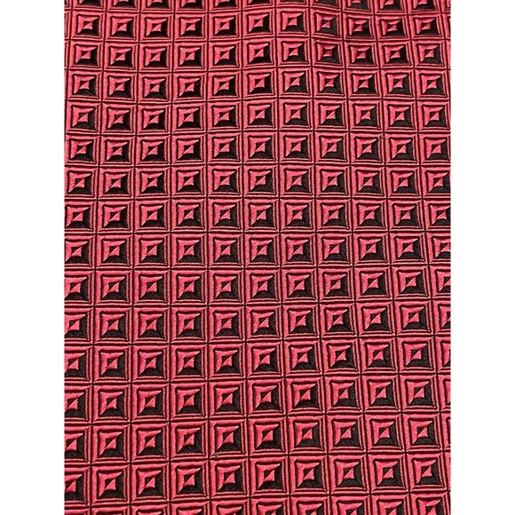 Bill Robin Son, Red, Hand Made, 100% Silk, Made In China - Picture 9 of 9